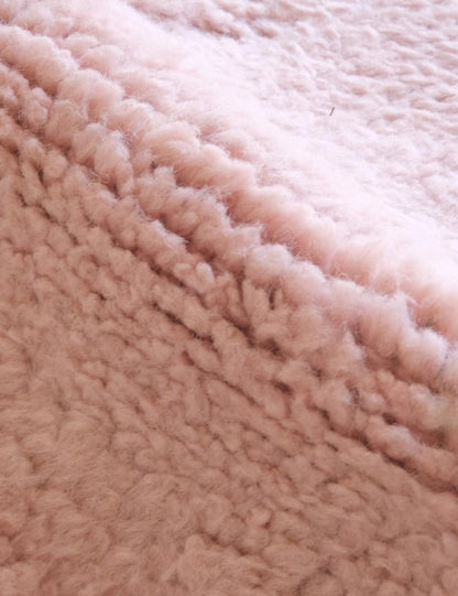 Pink Moroccan Modern Wool Rug 9.4 x 8.3 ft / 285 x 254 cm - Surcoma