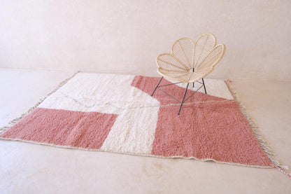 Moroccan Modern Wool Rug 8.9 x 6.2 ft / 270 x 190 cm - Surcoma