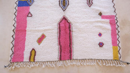 Moroccan Modern Wool Rug 9.4 x 6.9 ft / 286 x 211 cm - Surcoma