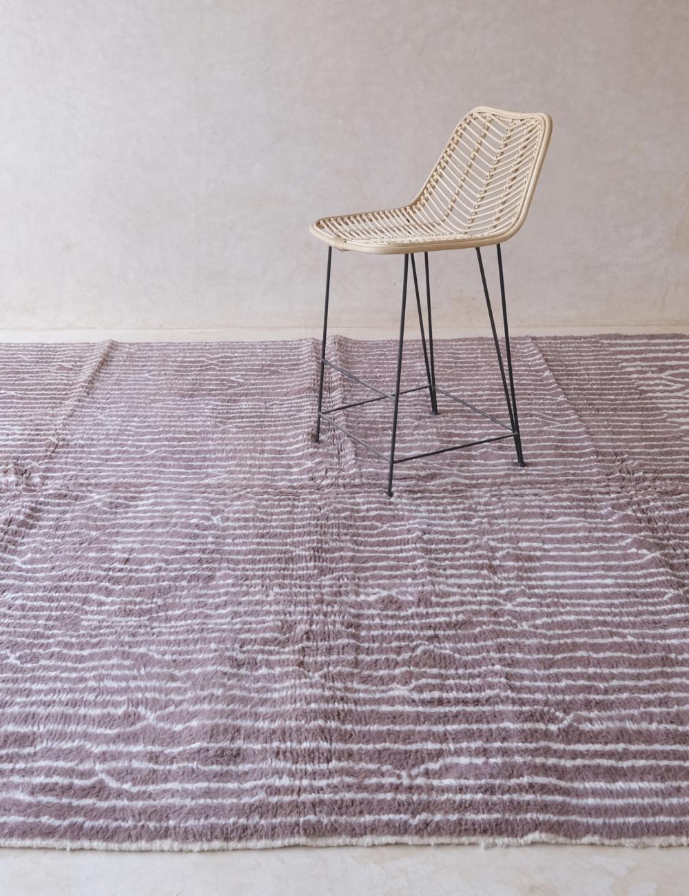 Customized Moroccan Color-Block Design Rug - Forma 41