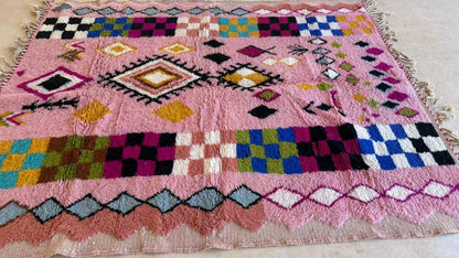 Moroccan Modern Wool Rug 8.7 x 6.9 ft / 264 x 211 cm - Surcoma