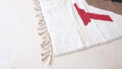 Moroccan Modern Wool Rug 8.9 x 6.2 ft / 271 x 191 cm - Surcoma