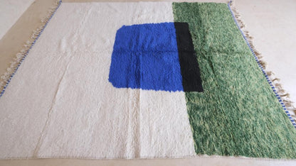 Moroccan Modern Wool Rug 10.1 x 8.1 ft / 308 x 248 cm - Surcoma
