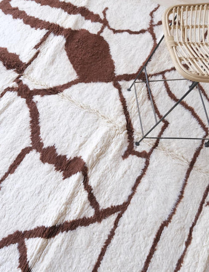 Moroccan Customized Abstract Rug - Echoes of love 42