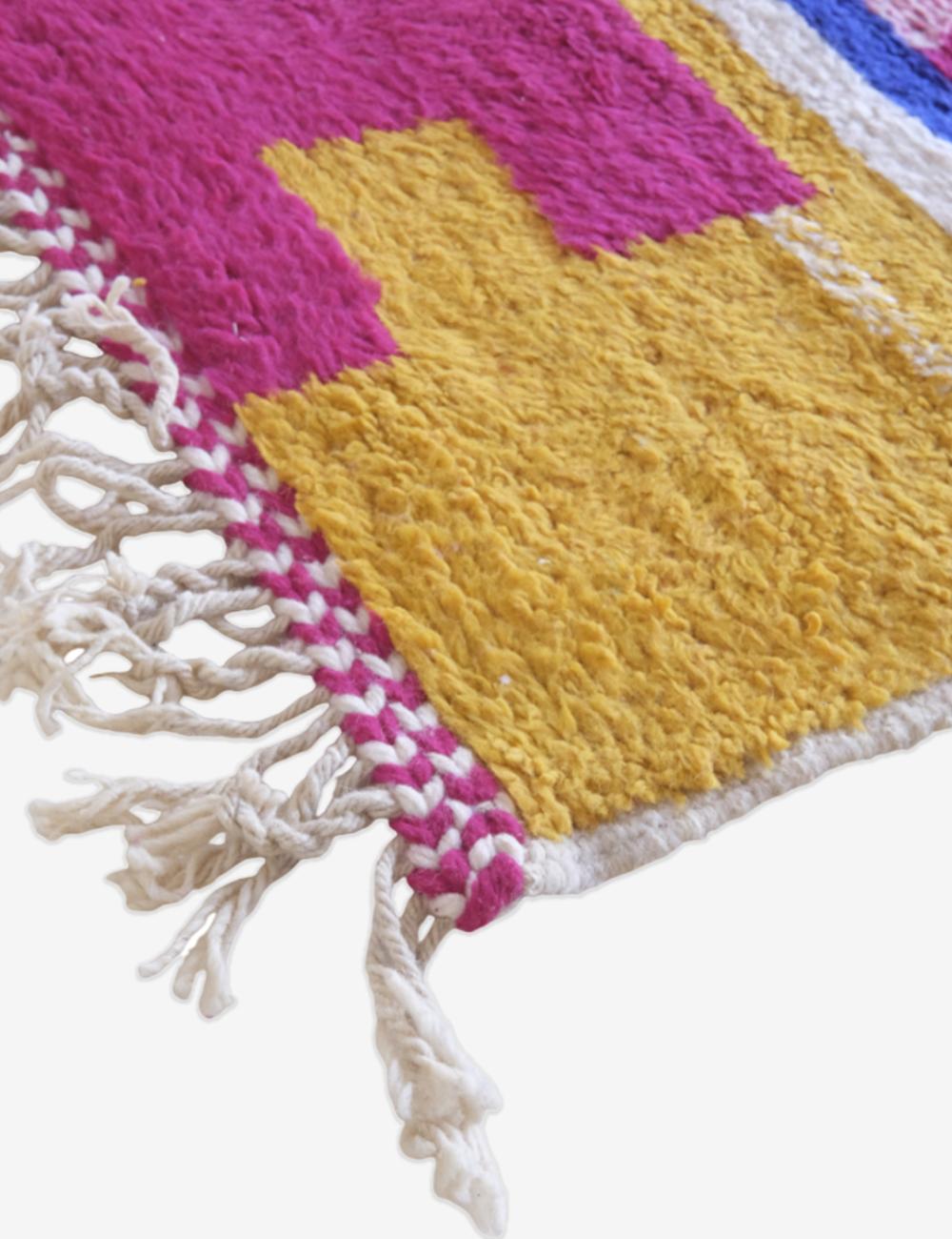 Customized Colorful Wool Rug - Echoes Of Love 48