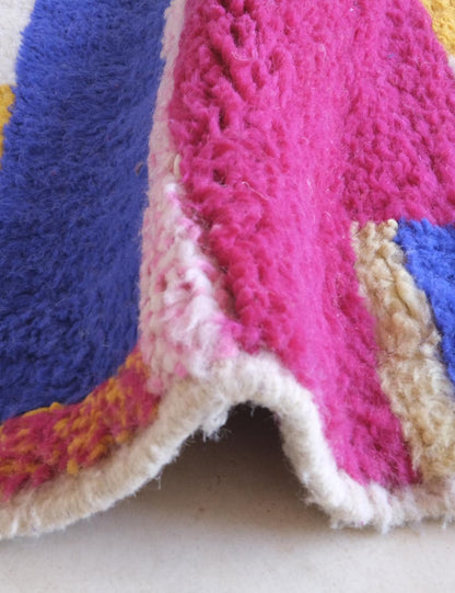 Customized Colorful Wool Rug - Echoes Of Love 48