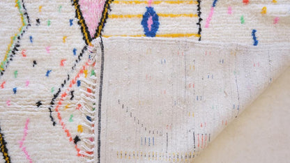 2020s Moroccan Neon Rug 9.8 x 6.6 ft / 298 x 202 cm - Surcoma