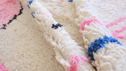Moroccan Neon Wool Rug 10.1 x 7.7 ft / 307 x 235 cm - Surcoma