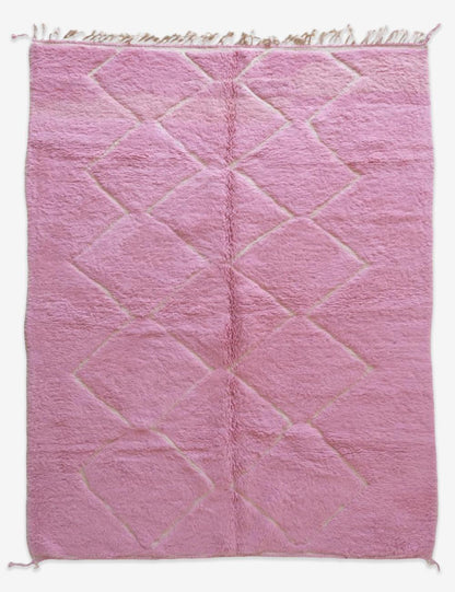 Pink Beni Ourain Moroccan Rug - Beni Ourain 14
