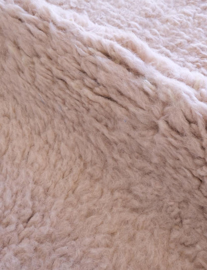 Powder Pink Custom Moroccan Rug - Echoes Of Love 46