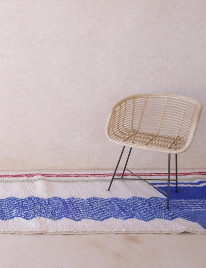 Moroccan Runner Wool Rug - 18.1 x 3.2 ft / 552 x 100 cm - Surcoma
