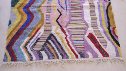 Moroccan Square Wool Rug 8.3 x 8.2 ft / 252 x 250 cm - Surcoma