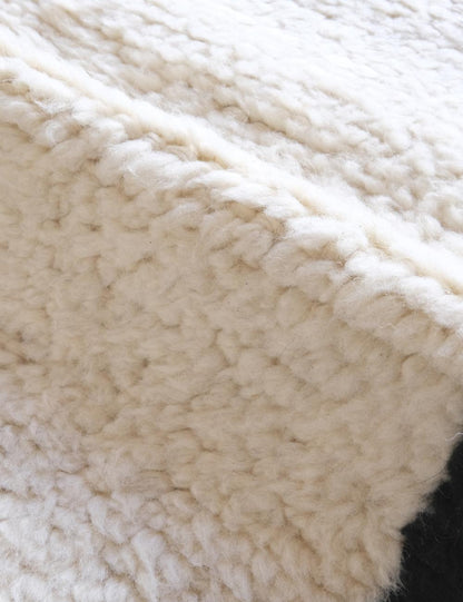 Custom White Lilac Moroccan Rug - Esmeralda 12