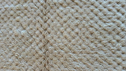 Moroccan White Beni Mrirt Rug 9.8 x 7.7 ft / 300 x 237 cm - Surcoma