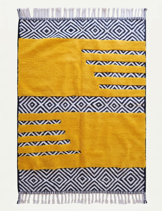Custom Geometric Moroccan Rug - Esmeralda 14