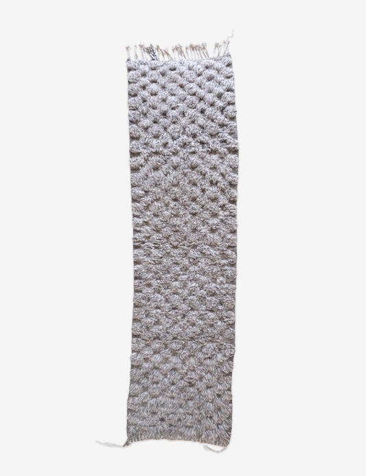 Beni Mrirt Moroccan Runner Wool Rug – 8.5 x 2 ft (259 x 62 cm) Handmade

