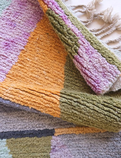 Colorful Moroccan Hallway Rug 10.3 x 2.9 ft / 313 x 91 cm - Surcoma
