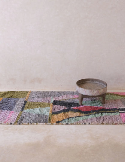 Colorful Moroccan Hallway Rug 10.3 x 2.9 ft / 313 x 91 cm - Surcoma