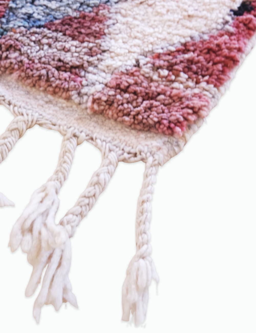 Long Narrow Rug 12.8 x 2.8 ft / 390 x 88 cm