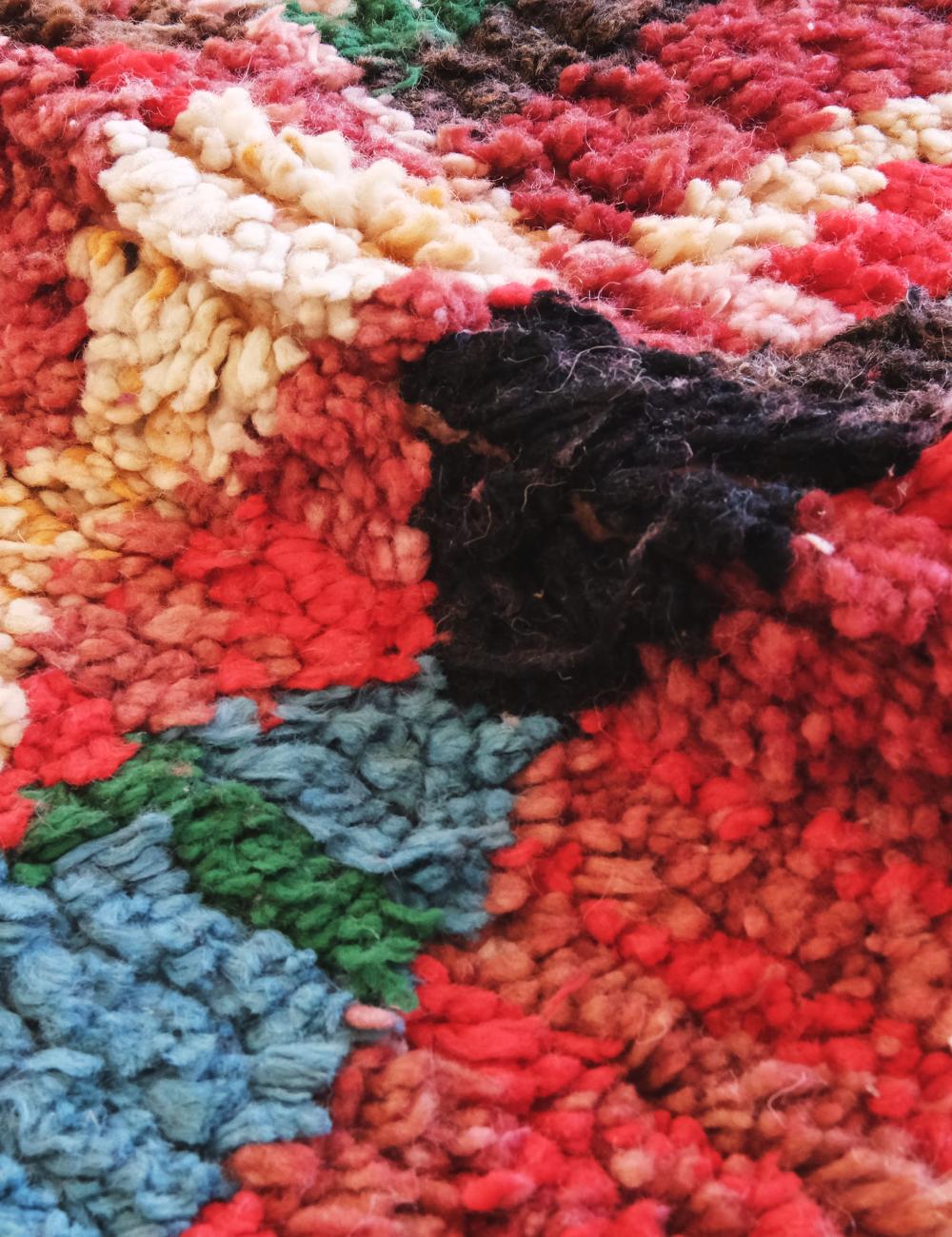 Long Narrow Rug 12.8 x 2.8 ft / 390 x 88 cm