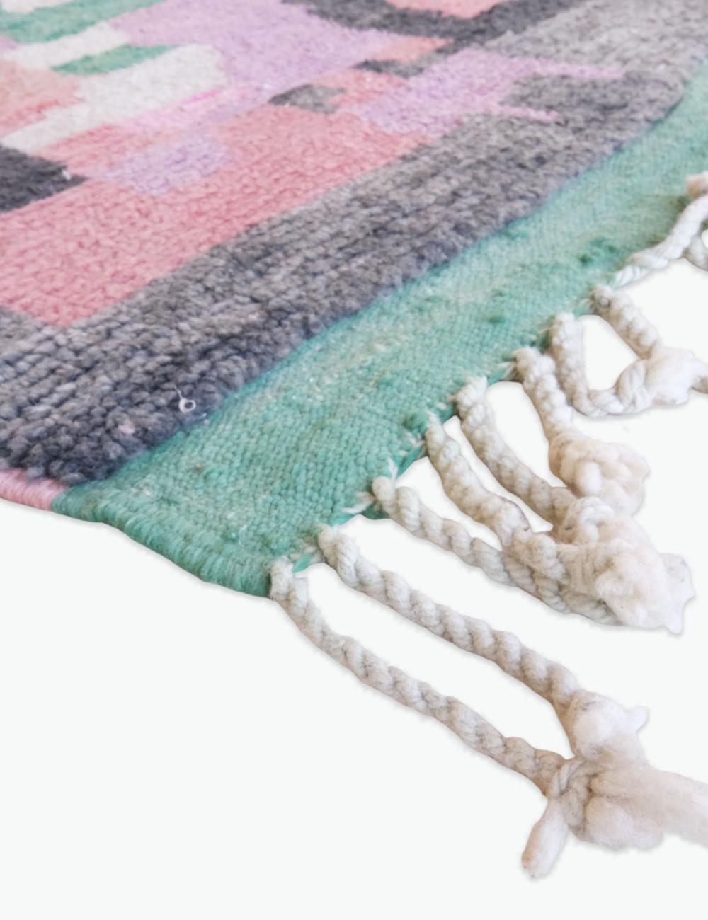 Pastel Geometric Rug 9.7 x 6.3 ft / 296 x 194 cm