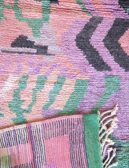 Pastel Geometric Rug 9.7 x 6.3 ft / 296 x 194 cm
