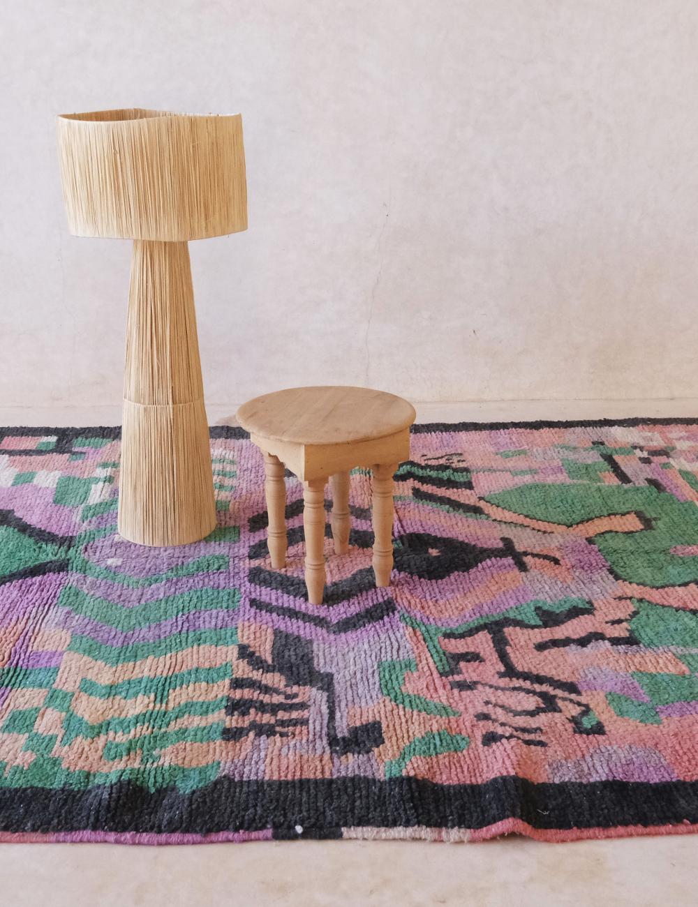 Pastel Geometric Rug 9.7 x 6.3 ft / 296 x 194 cm