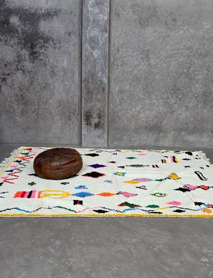 Artful Moroccan Azilal Rug 9.2 x 7 ft / 280 x 215 cm