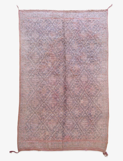 Authentic Handmade Beni MGuild Rug 12.7 x 7.3 ft / 387 x 225 cm - Surcoma