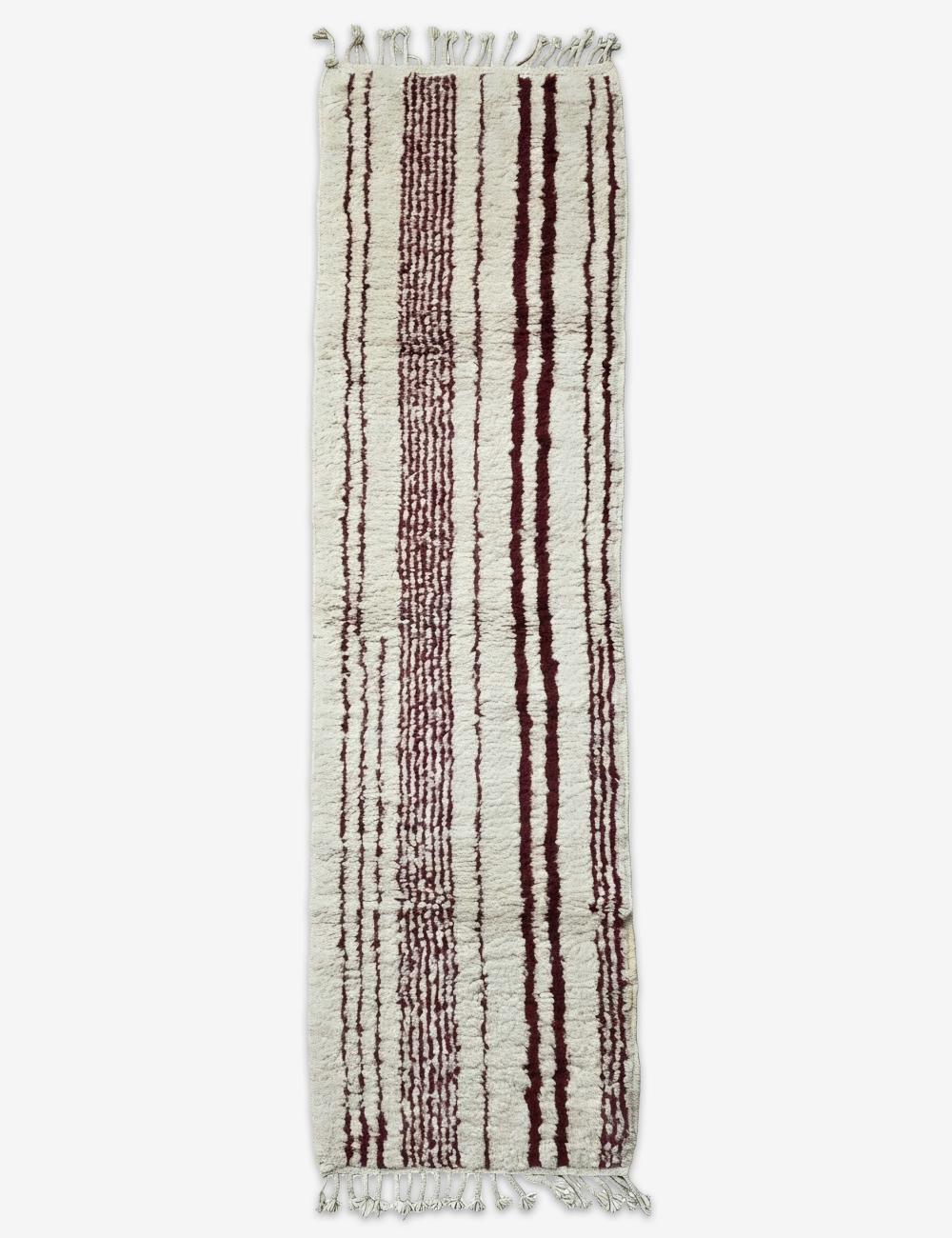 Contemporary Berber Runner - 9.9 x 2.8 ft / 301 x 86 cm