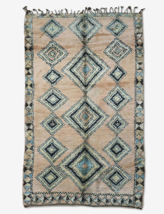 Vintage Peach Boujad Rug 12 x 7.09 ft / 366 x 216 cm