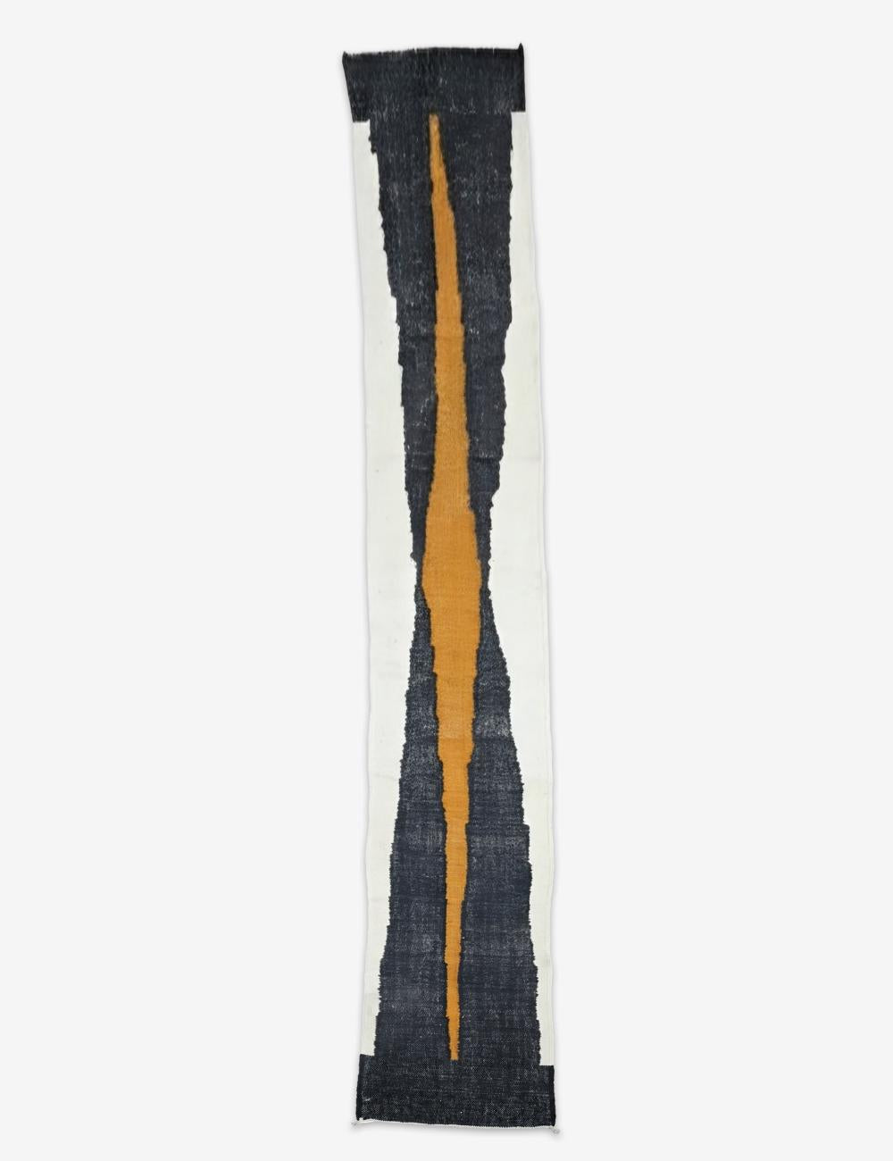 Flatwoven Wool Boujad Runner 20.1 x 2.62 ft / 613 x 80 cm