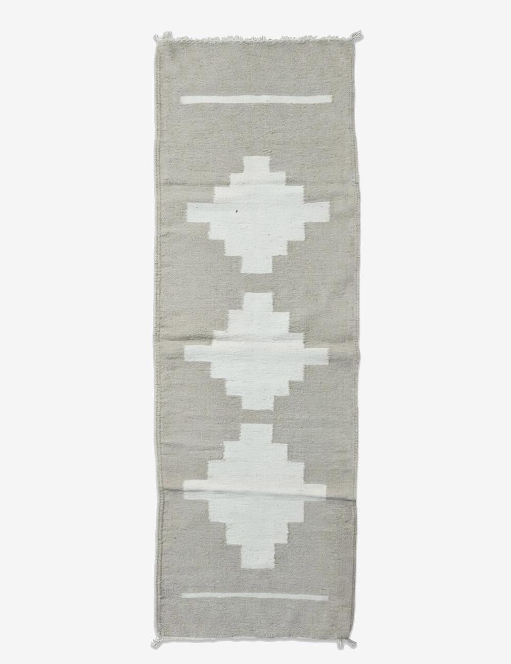 Contemporary Kilim Runner 5.6 x 2.92 ft / 171 x 89 cm