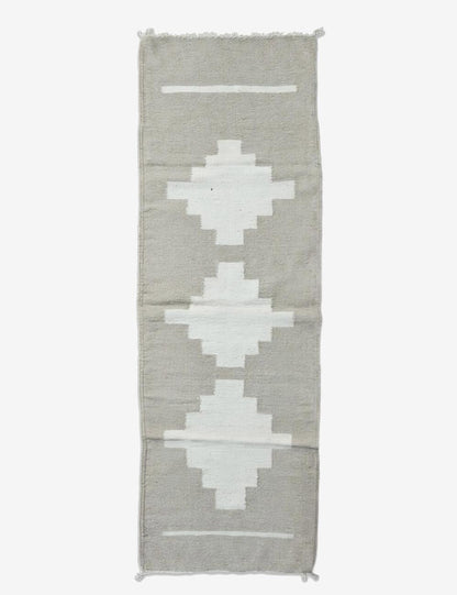 Contemporary Kilim Runner 5.6 x 2.92 ft / 171 x 89 cm