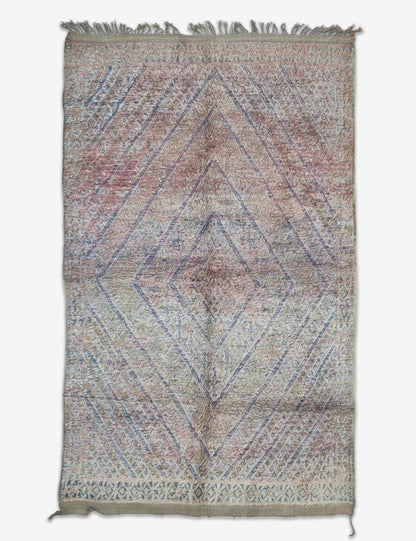 Vintage Beni M'Guild Rug 10 x 6.2 ft / 304 x 189 cm