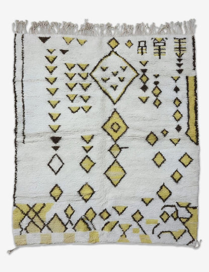 Handknotted Berber Wool Rug 9.8 x 7.9 ft / 300 x 242 cm