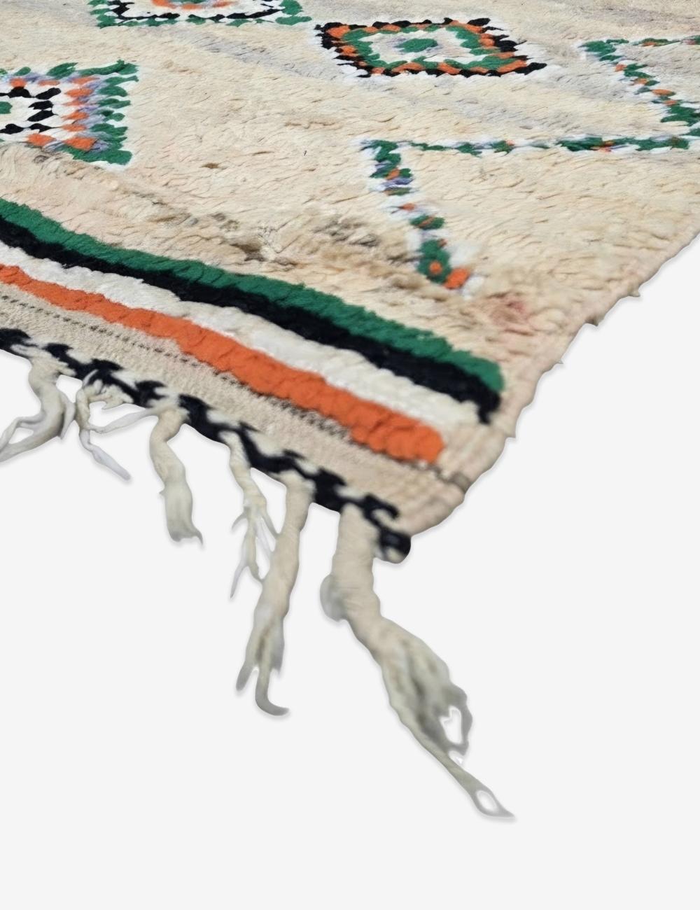 Authentic Vintage Boujad Rug 8.9 x 5.84 ft / 270 x 178 cm