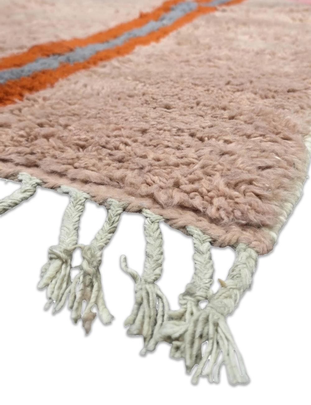 Tan Boujad Wool Rug 10 x 8.04 ft / 304 x 245 cm