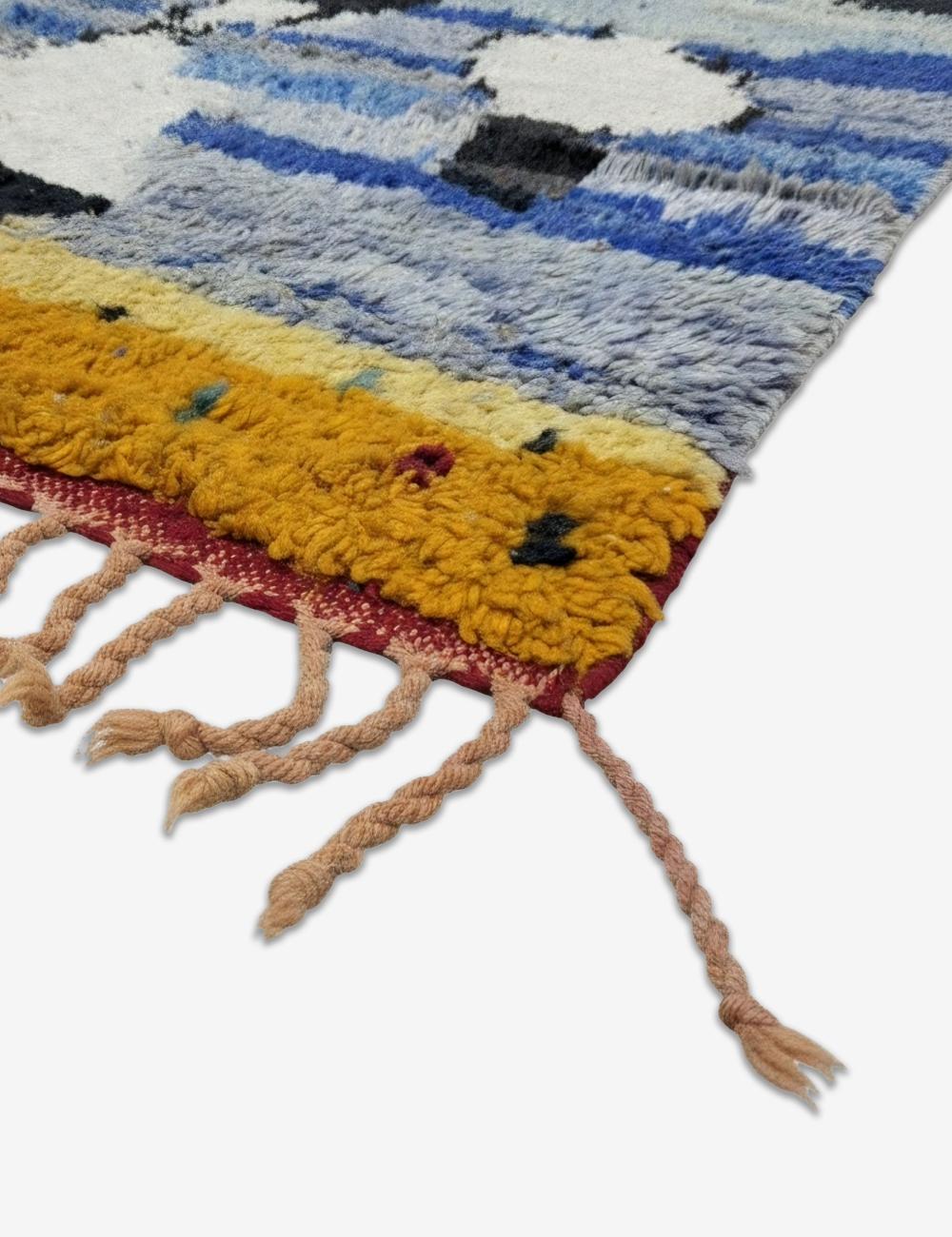 Abstract Moroccan Rug 8.5 x 6.9 ft / 260 x 212 cm