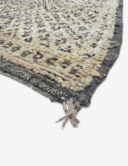 Vintage Beni M'Guild Wool Diamond Rug 11.7 x 6.23 ft / 358 x 190 cm