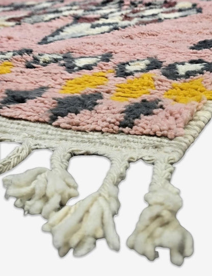 Dusty Pink Boujad Rug 9.8 x 6.23 ft / 300 x 190 cm