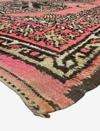 Pink Moroccan Tribal Rug 8.6 x 5.6 ft / 263 x 173 cm