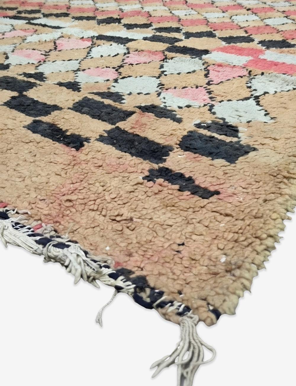 Handmade Moroccan Vintage Rug 9.6 x 5.9 ft / 294 x 182 cm