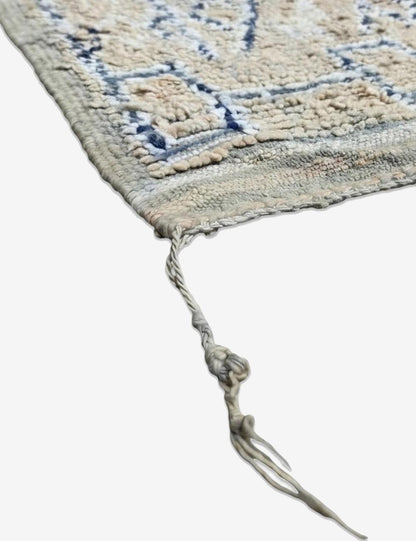 Handwoven Wool Rug with Faded Tribal Motifs  9.8 x 7.15 ft / 300 x 218 cm
