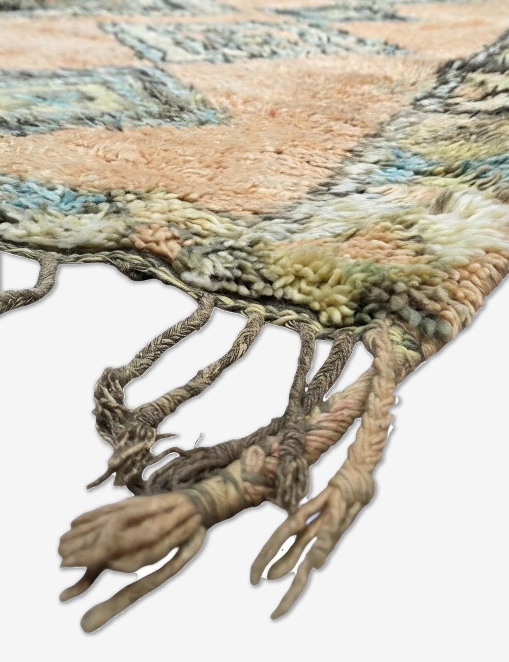 Vintage Peach Boujad Rug 12 x 7.09 ft / 366 x 216 cm