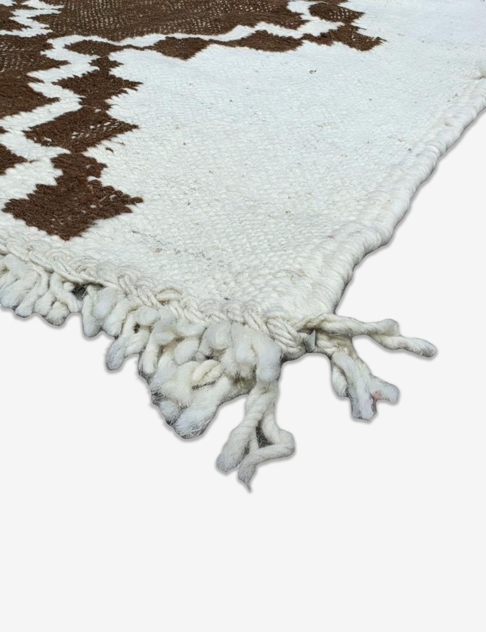 Boujad Berber Flatwoven Runner Diamond Chain 9.4 x 3.05 ft / 287 x 93 cm