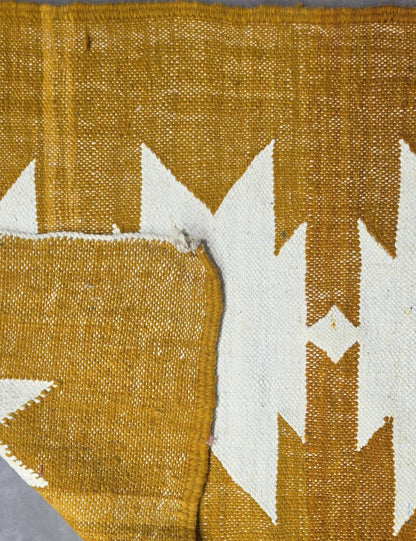 Copper and Ivory Boujad Runner 8.9 x 3.12 ft / 270 x 95 cm