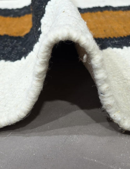 Flatwoven Wool Boujad Runner 20.1 x 2.62 ft / 613 x 80 cm