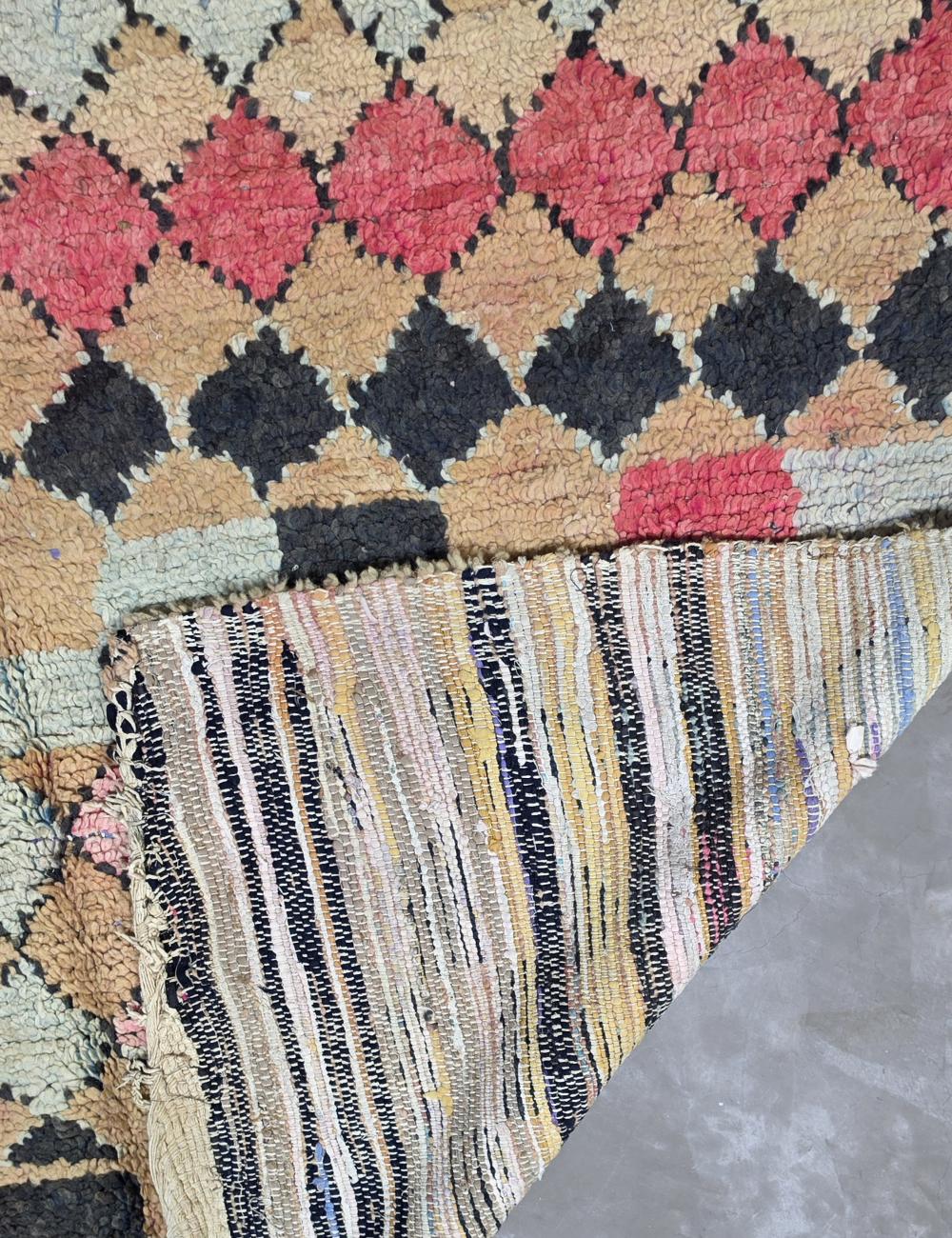 Handmade Moroccan Vintage Rug 9.6 x 5.9 ft / 294 x 182 cm