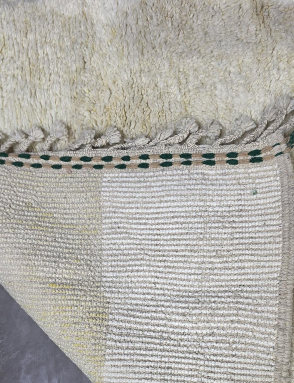 Color Block Berber Wool Runner Rug 14.8 x 4 ft / 450 x 122 cm